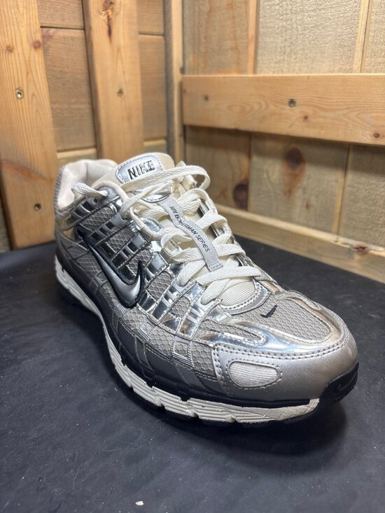 Nike P-6000 CN0149-001 Silver Metallic Mens Running Shoes Size US 10.5 UK 9.5 main image 8